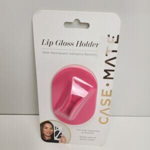 Case-Mate Lip Gloss Holder Attaches Permanently to a Phone Case Pretty Pink